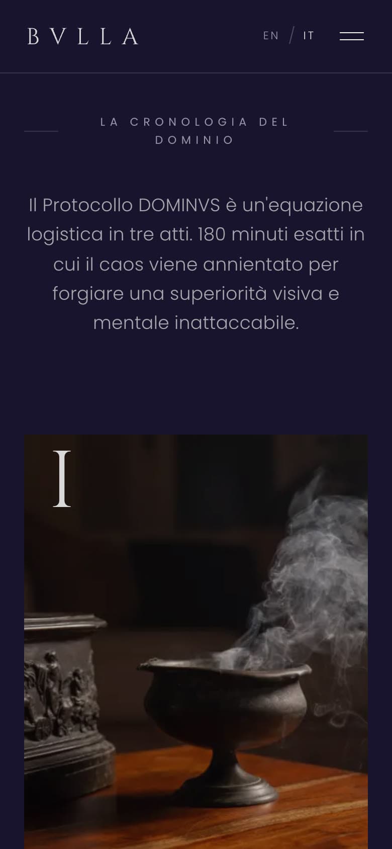 La cronologia del protocollo sul telefono